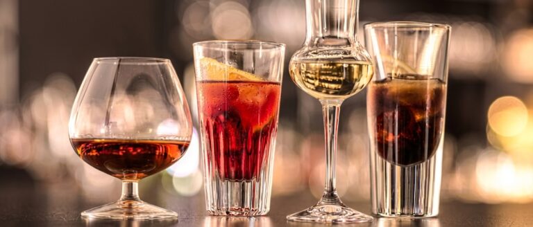 types of drink.glasses